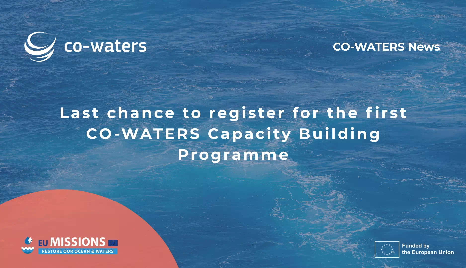 image Last chance to register for the first CO-WATERS Capacity Building Programme