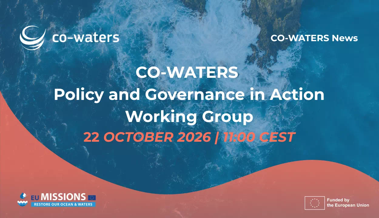 Join the first CO-WATERS Policy and Governance in Action Working Group - Article illustration